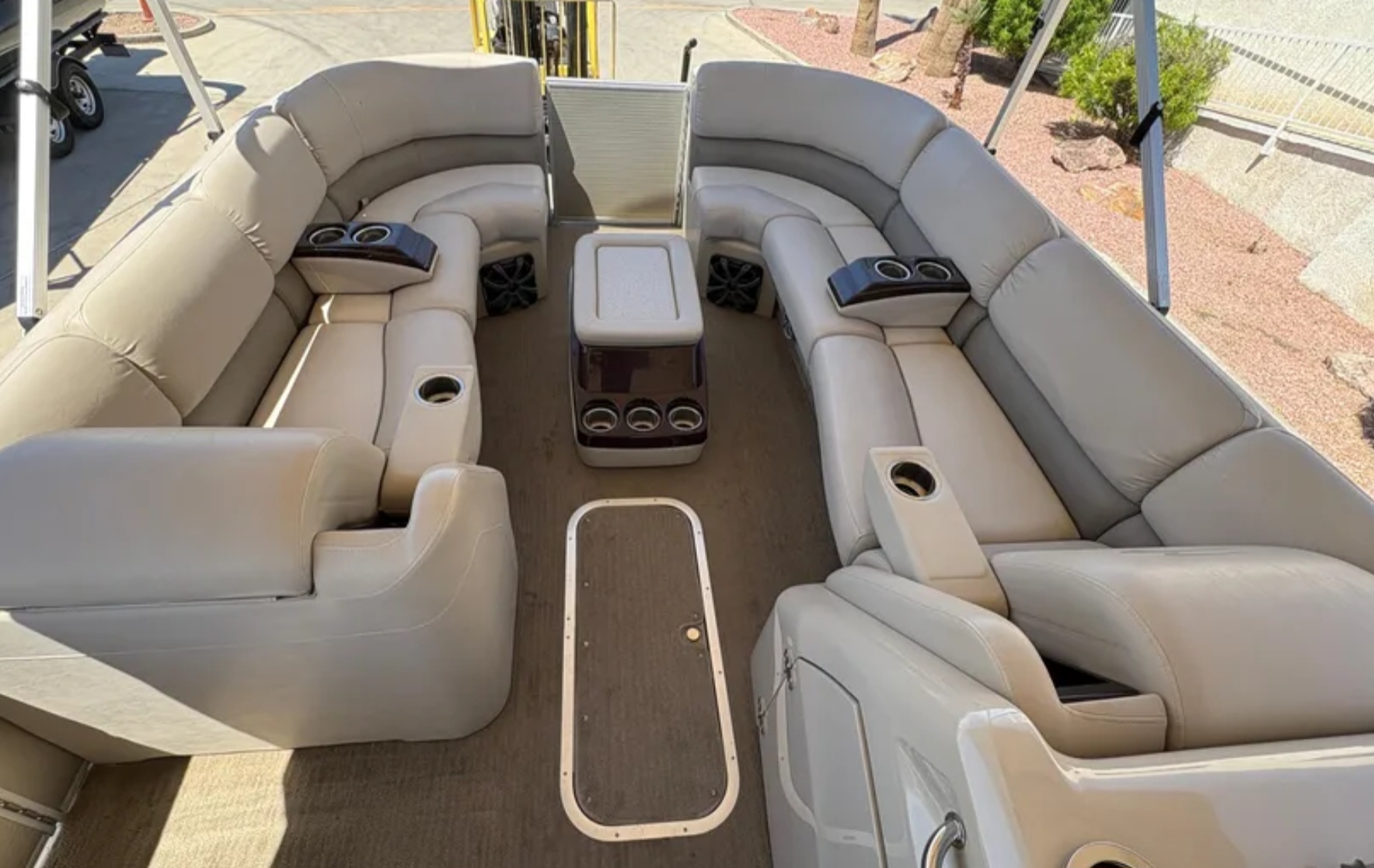 24 foot Coach Tri-Toon with 150Hp #2